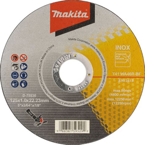 Makita Tanka rezna ploča za INOX D 75530 D 75530 Alatshop