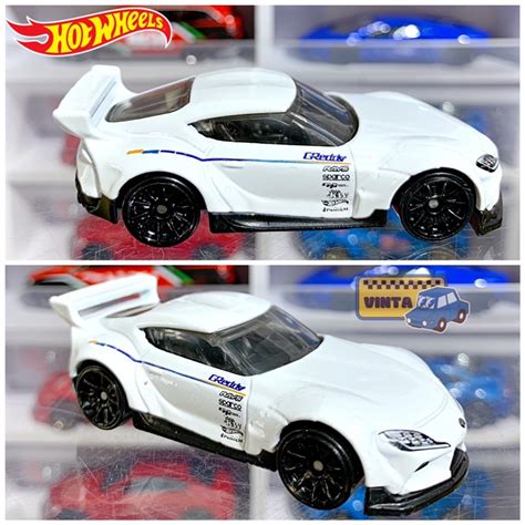 Xe mô hình Hot Wheels Loose 20 TOYOTA GR SUPRA White tỉ lệ 1 64 Shopee Việt Nam