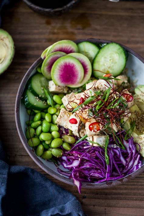 Ahi Poke Bowl (Vegan Adaptable!) | Feasting At Home