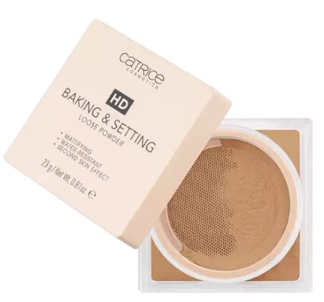 CATRICE Cosmetics HD BAKING SETTING LOOSE POWDER C Warm Nude Source