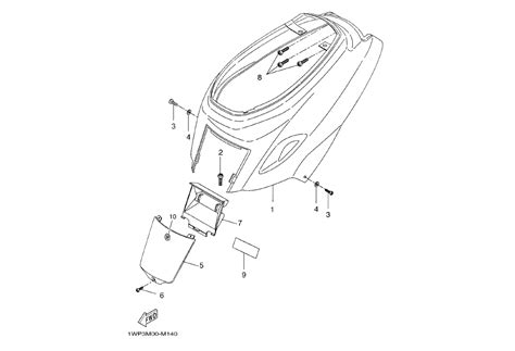 Carénage latéral MBK Booster 13 Naked 2016 EasyParts fr Pièces et accessoires tous scooters