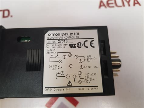 OMRON E5CN TEMPERATURE CONTROLLER E5CN-R1TCU - Aeliya Marine
