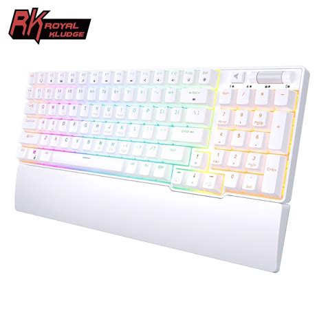 Jual Royal Kludge Rk Keyboard Mekanis Bluetooth Nirkabel Tiga Mode Rgb Hot Swap Gaming Key