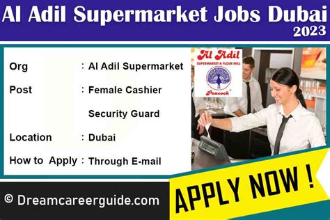 Al Adil Supermarket Dubai Job Vacancy Latest Openings