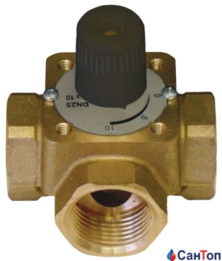 Трехходовой смесительно- распределительный кран Herz 2137 DN 25 (1 ...