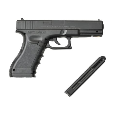 Пневматический пистолет Stalker S17 (Glock 17) пластик купить
