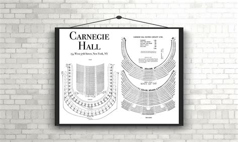Carnegie Hall Seating Chart Floor
