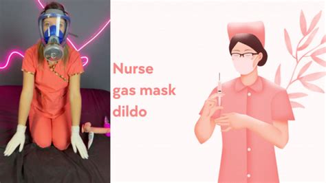 CamilaPlayFull Nurse In Gas Mask Dildo ManyVids