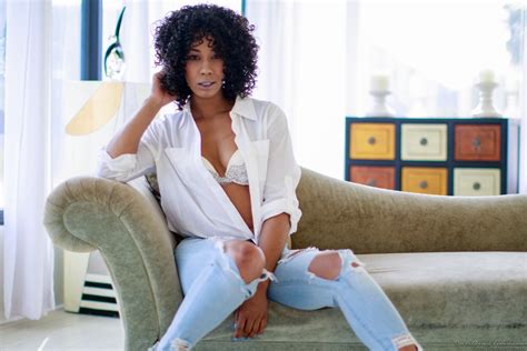 Misty Stone Gets Nude And Spreads Chocolate Pussy 28 Photos