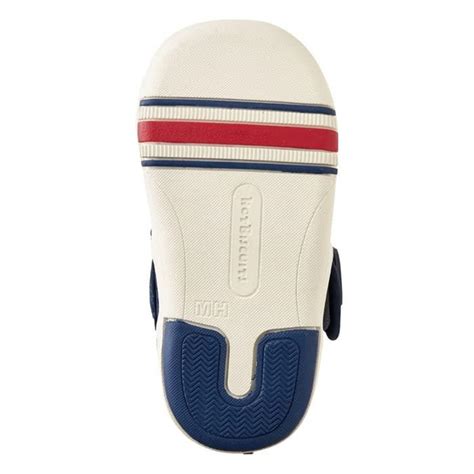 MIKI HOUSE Hot Biscuits Baby Summer Shoes White Blue Stage MikiHouse Australia