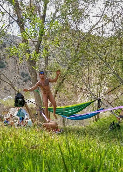 Nude Camping Hiking Playing Naked Adventure