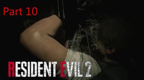 Resident Evil 2 Remake Difficulty Hardcore Leon Part 10 YouTube