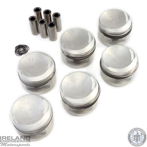 Cast Piston Set – M20B25 (84.5mm Bore) – Ireland Engineering | Racing ...