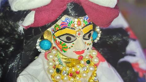 Laddu Gopal Face Painting Gopi Dots Special Shringar Laddu Gopal Face