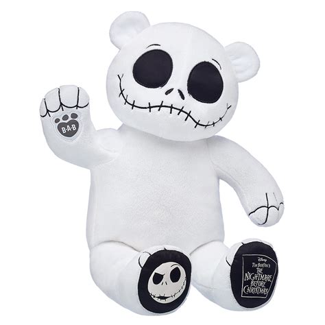 Disney's The Nightmare Before Christmas Jack Skellington Teddy Bear ...