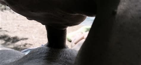 Public Beach Horny Wife Blowjob