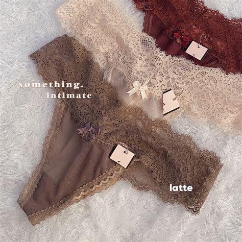 Jual Vs The Lacie Lenora Floral Lace Thong Panty Sexy Gstring Lingerie G String Victoria