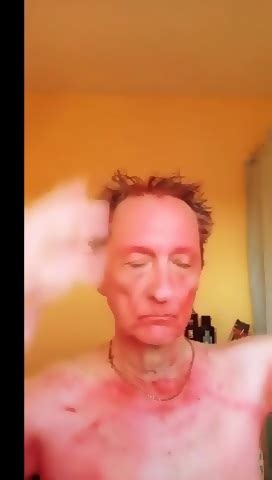 Nude Painting Myself Red