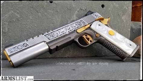 Armslist For Sale 1911 Colt And More Custom Laser Engraving Services