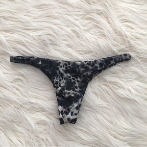 Mikoh Swim Mikoh Praia Thong Bikini Bottom Leopard Acacia Poshmark