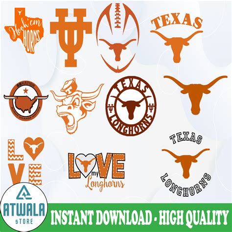 Texas Longhornstexas Longhorns Svg Football Svg Ncaa Spo Inspire