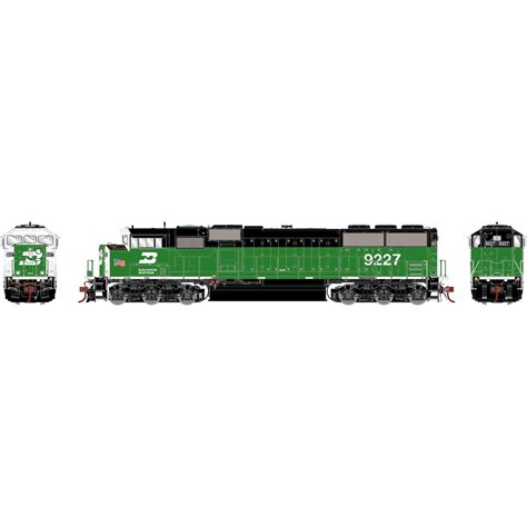 HO SD60M Tri-Clops Locomotive, BN #9227 Model Train | Athearn