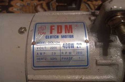 Электродвигатель для швейной машины FDM DOL12H | Festima.Ru ...