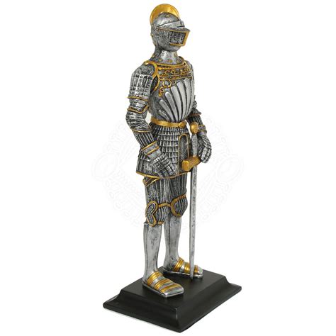Renaissance Knight In A Gilded Armor Figure Outfit4events