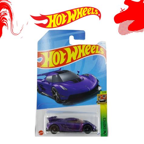 Jual Hot Wheels Koenigsegg Jesko Ungu Hw Exotic Shopee Indonesia