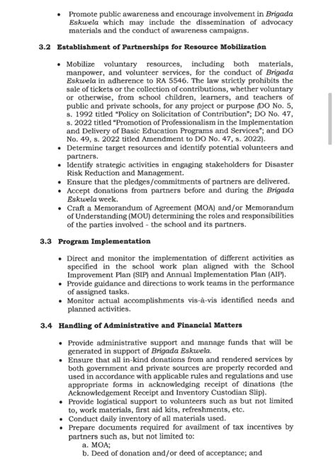 Guidelines on the Implementation of 2023 Brigada Eskwela | DepEd Oder
