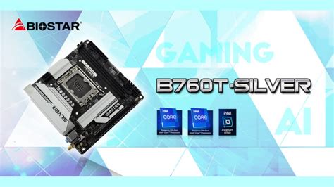 Biostar Anuncia La Placa Base Intel B T Silver Es Atsit