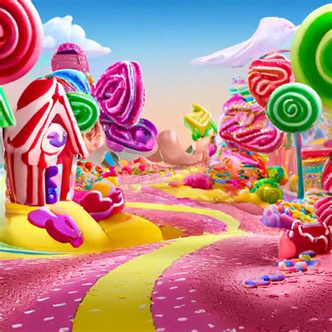 «Конфетный Мир» — создано в Шедевруме