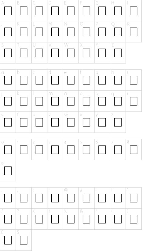Korean Generic1 Font Details