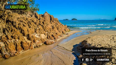 Praia Brava da Almada Ubatuba ótima praia para surf e para conhecer