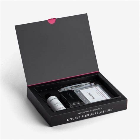 Double Flex Acrylgel Nude Peach Set Semilac Ie