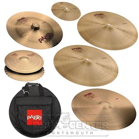 Paiste 2002 Ian Paice Cymbal Set Wbag Dcp