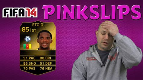 PINK SLIPS IF SAMUEL ETO O RAGE NEXT GEN FIFA 14 YouTube