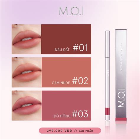 Cam Nude Chì kẻ viền môi đa năng M O I Cosmetics