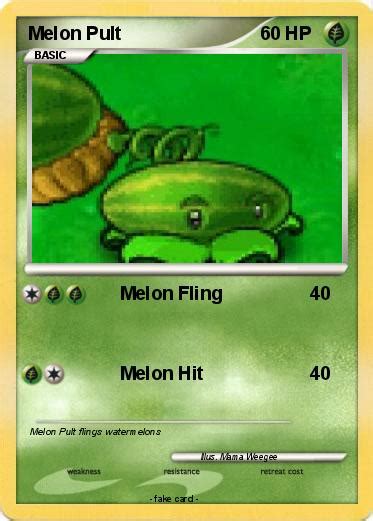 Pokémon Melon Pult 46 46 Melon Fling My Pokemon Card