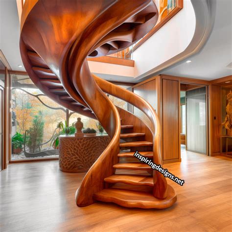 20+ Handcrafted Wooden Staircase Designs That Are Absolutely Stunning ...