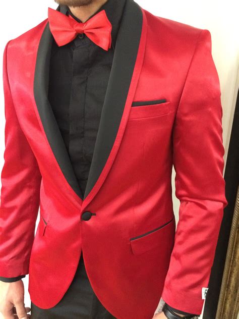 Tuxedo With Red Shirt Ubicaciondepersonascdmxgobmx