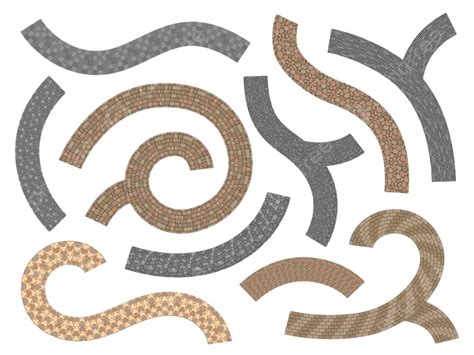 Sidewalk Stone Path Road Pavement Block Park Stone Png And Vector