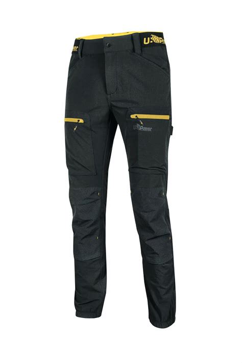 Harmony Black Carbon Pantalone Da Lavoro Estivo U Power