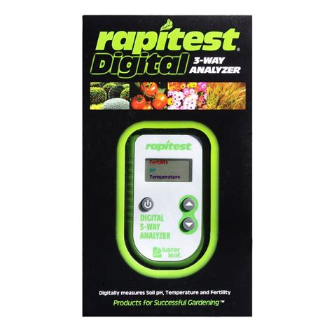 Luster Leaf® Rapitest® Digital 3-Way Analyzer - Stark Bro’s