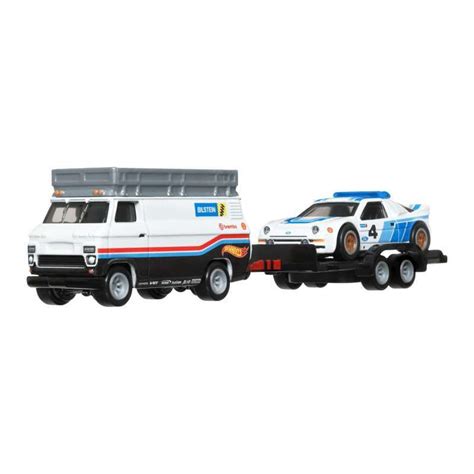 Promo Hot Wheels Premium Collector Rally Legend Display Set Cars Transporter Gmh Hkc
