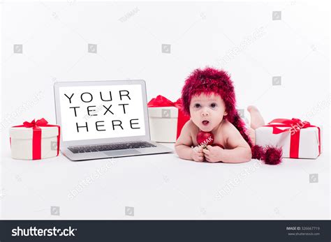 Cute Baby Girl Lying Naked On Stock Photo Shutterstock