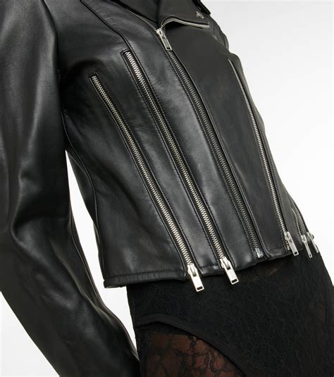 Dion Lee Leather Biker Jacket Dion Lee