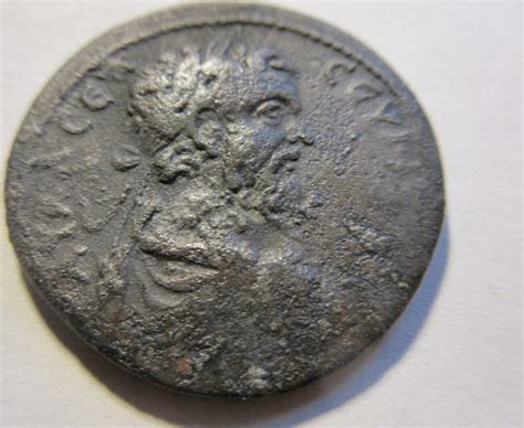 Rom Ae Gro Bronze N Chr Ae Von Septimius Severus Aus