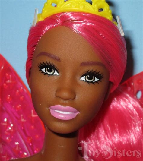 2020 Dreamtopia Fairy Hot Pink Hair Barbie GJK01 Toy Sisters