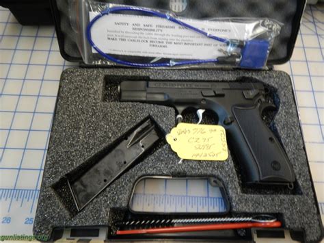 Gunlistings Org Pistols CZU 75BD POLICE 9MM BLK 16RD W DECOKR NEW IN